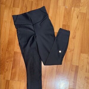 LULULEMON Black & White High-Waisted Leggings